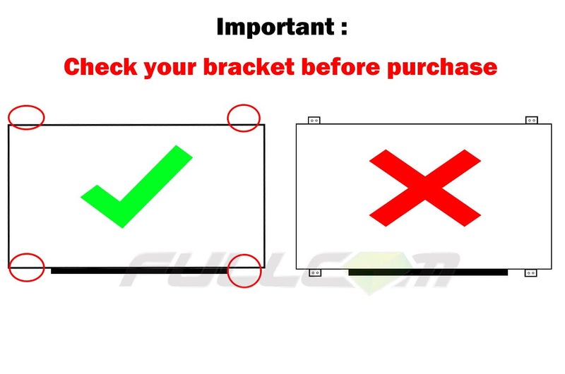 FULLCOM New 15.6" IPS FHD 1080P Matte Laptop LED LCD Replacement Screen/Panel Compatible with B156HAN02.1 B156HAN02.1 HW0A B156HAN02.1 HW1A (Non-Touch) - Image 2